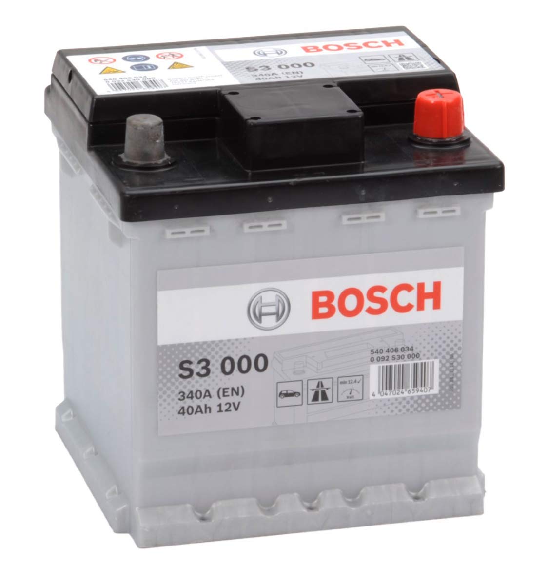 Bosch 0092S30000 Batterie 12 V 40 mAh 340 A Bosch 0092S30000 Batterie 12 V 40 mAh 340 A von Bosch