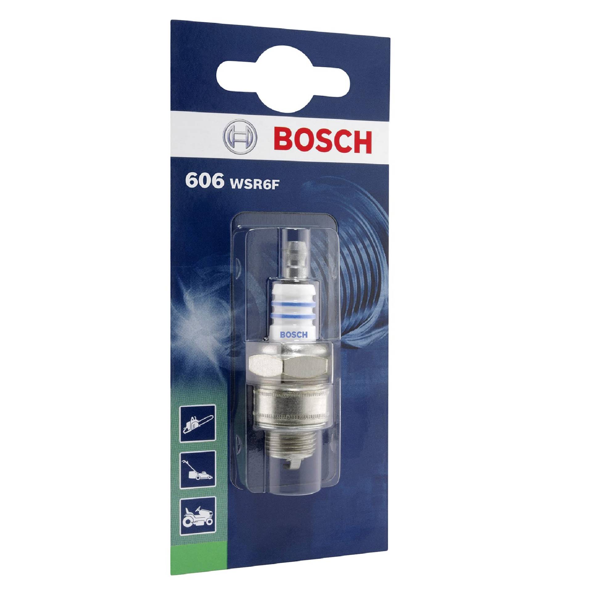 Bosch WSR6F (606) - Zündkerze für Gartengeräte - 1 Stück von Bosch Automotive