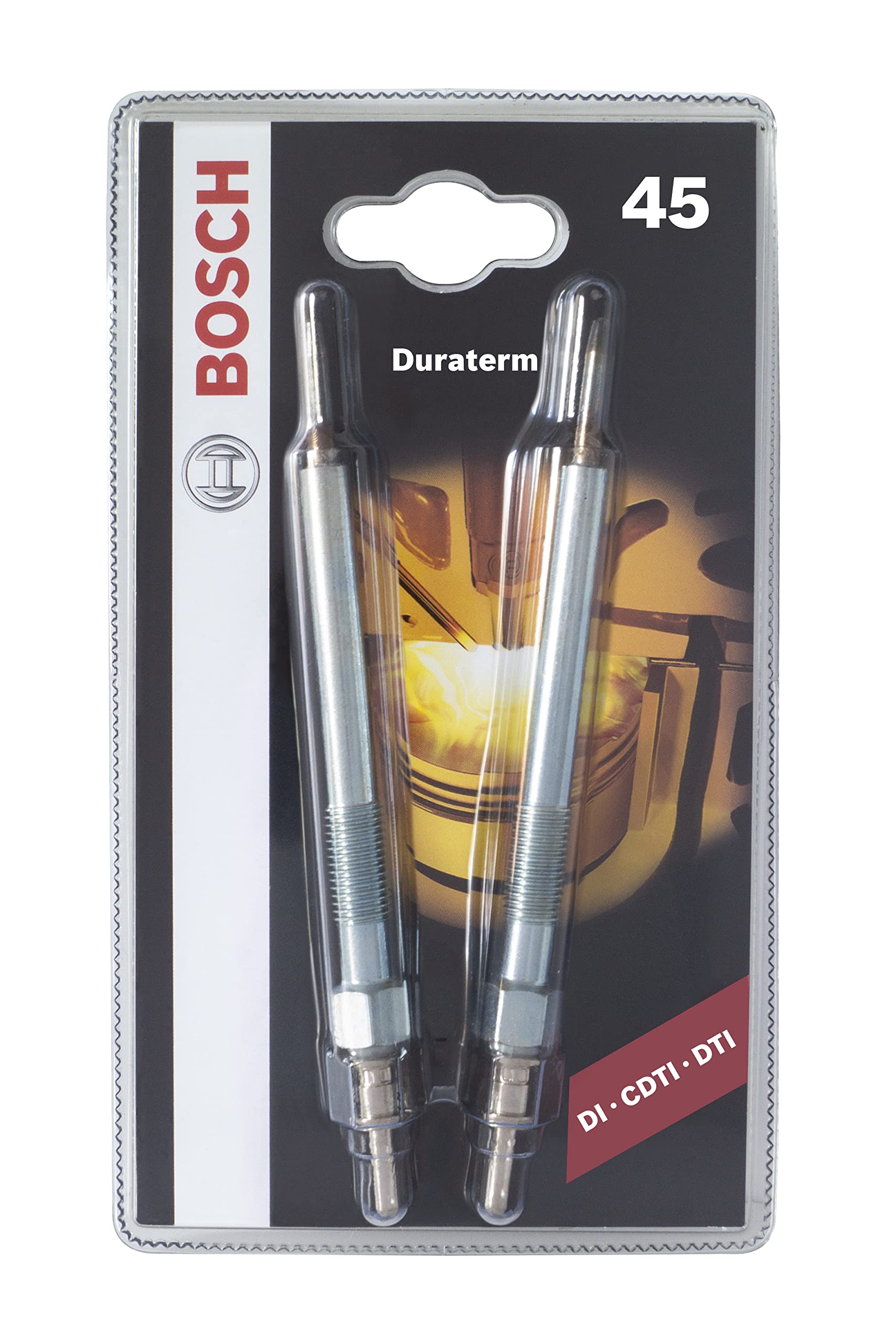 Bosch 0250202937 - Glühkerze Duraterm - Blister – 2er Set - für dieselbetriebene Fahrzeuge Bosch 0250202937 - Glühkerze Duraterm - Blister – 2er Set - für dieselbetriebene Fahrzeuge von Bosch Automotive