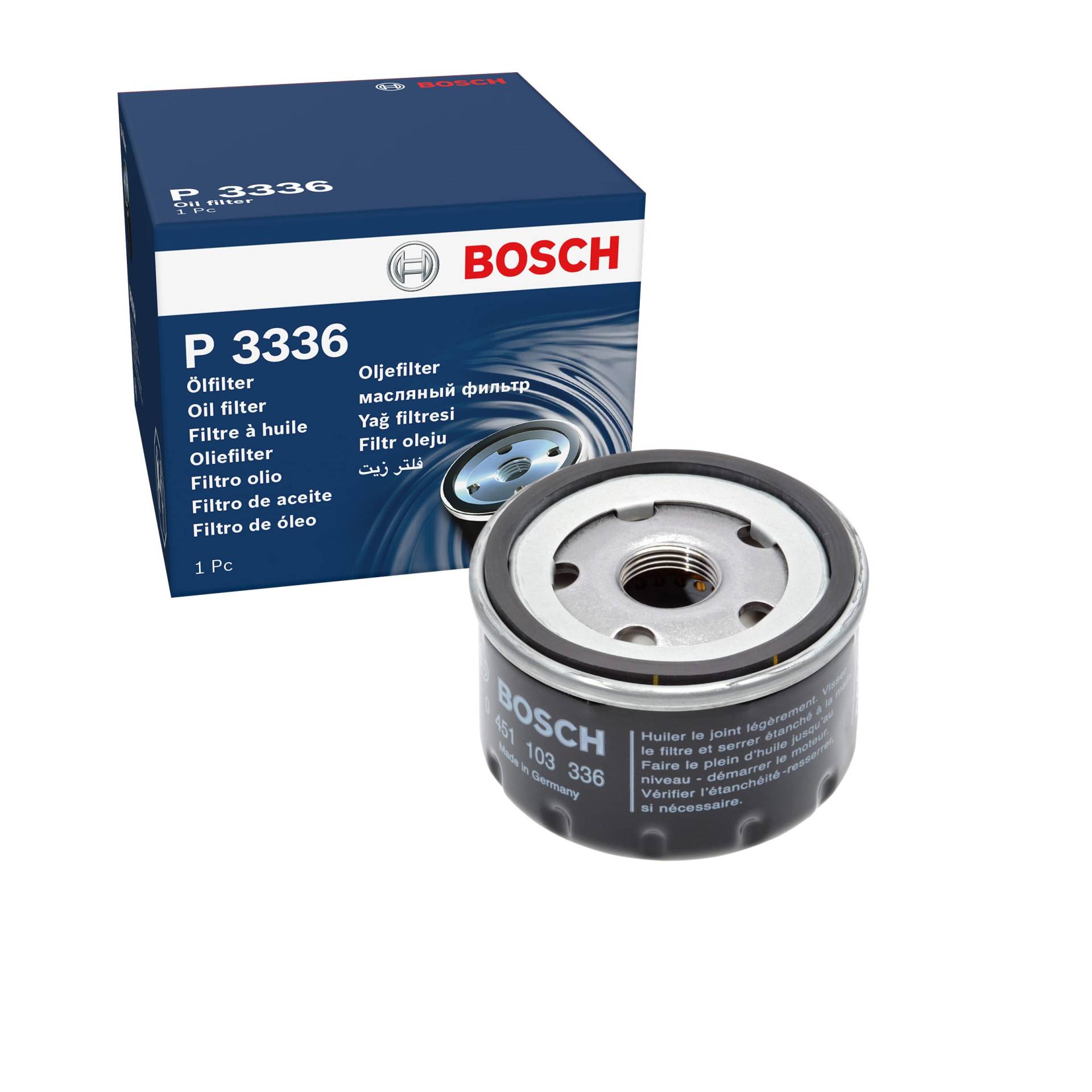 Bosch P3336 - Ölfilter Auto von Bosch Automotive