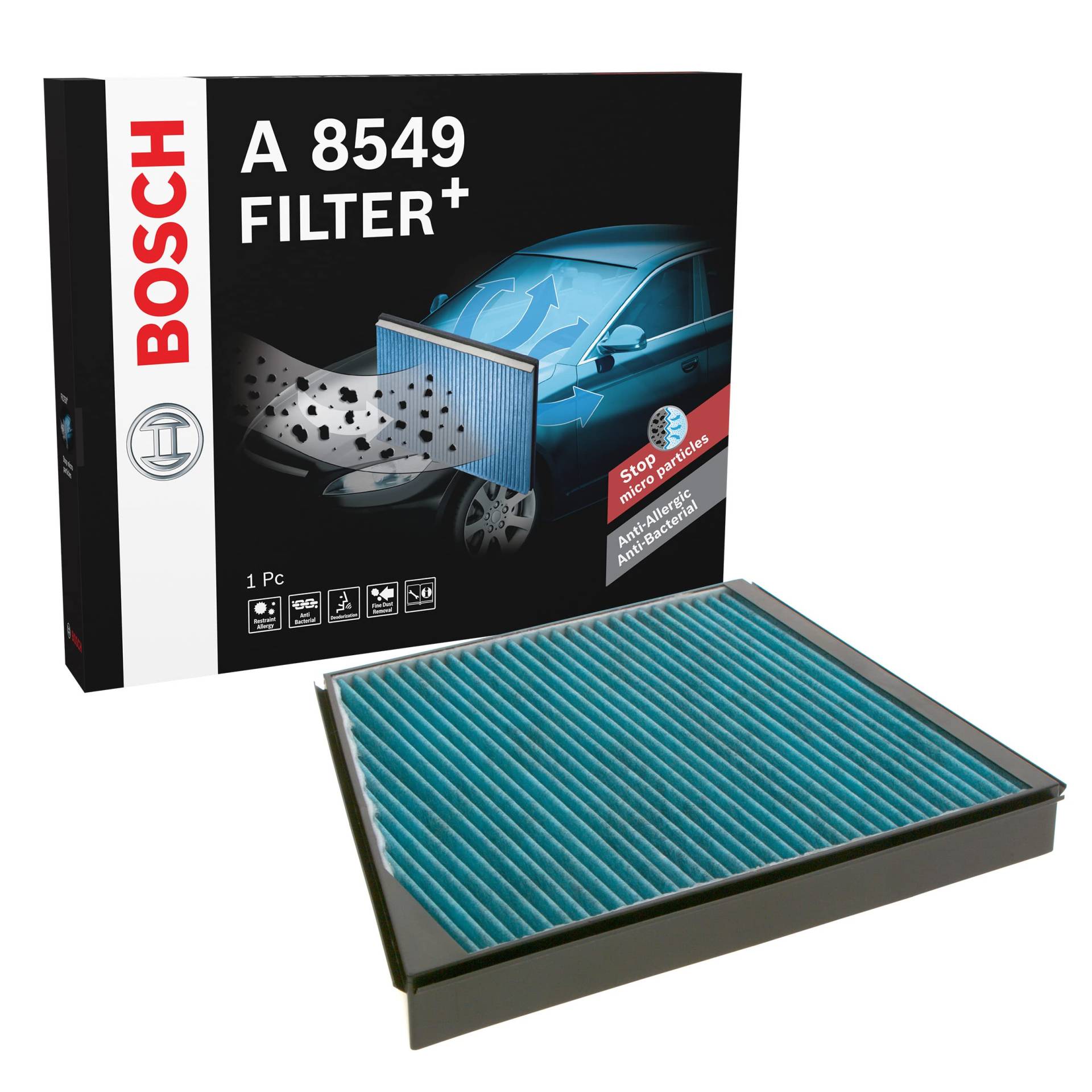 Bosch A8549 - Innenraumfilter Filter+ von Bosch Automotive