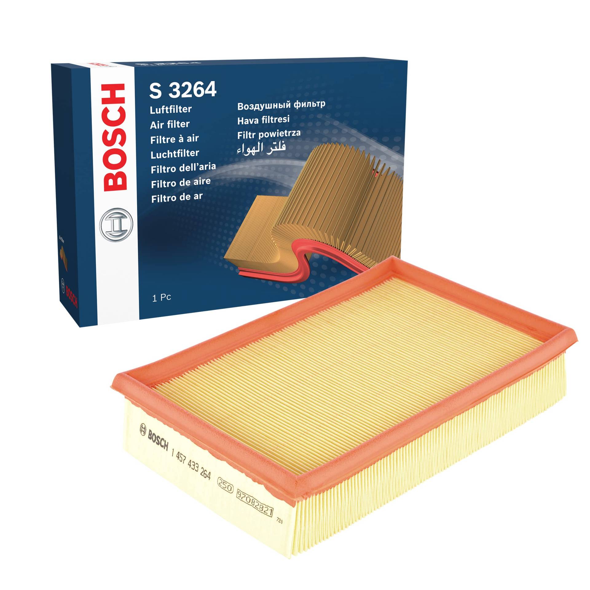 Bosch Automotive S3264 - Luftfilter Auto Bosch Automotive S3264 - Luftfilter Auto von Bosch Automotive