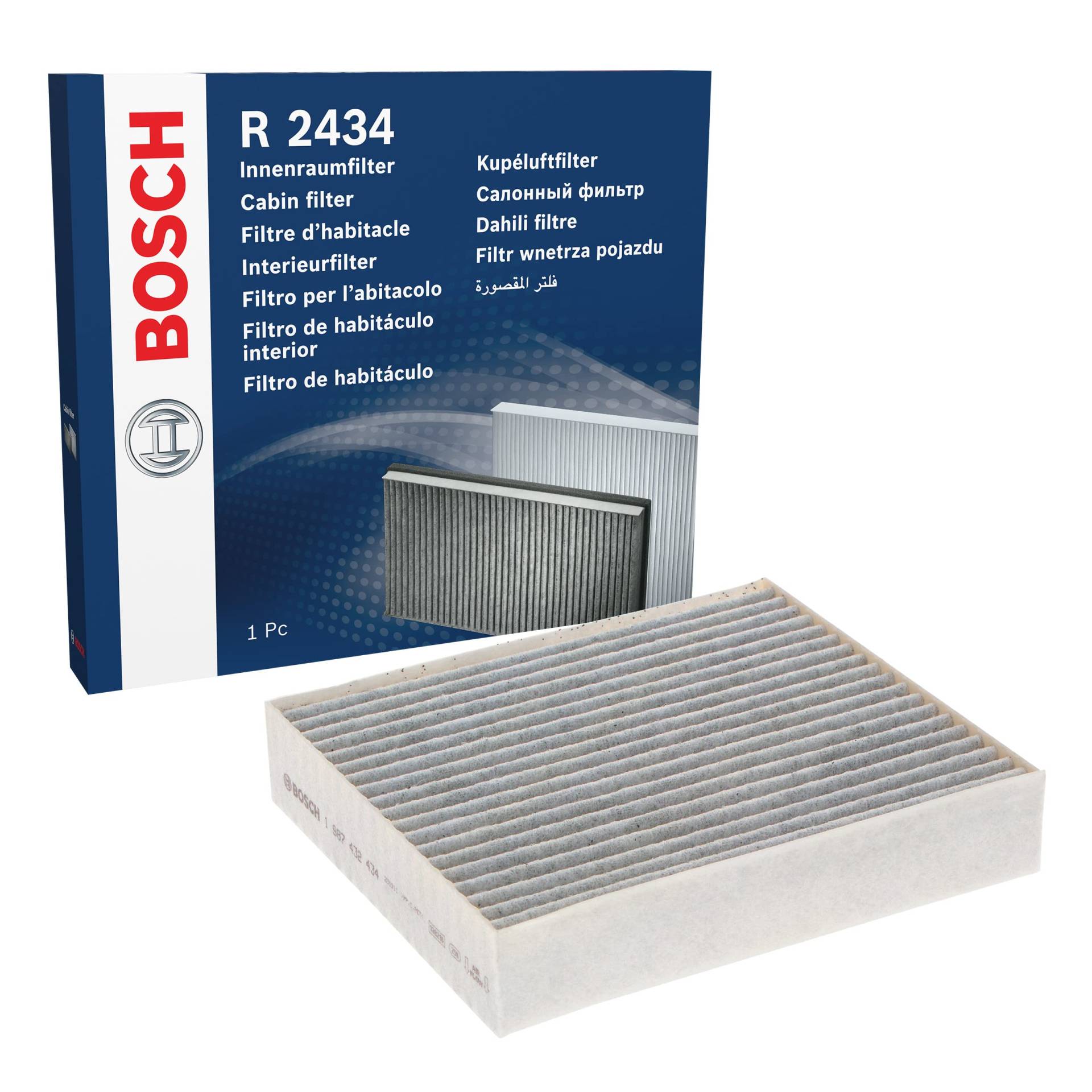 Bosch R2434 - Innenraumfilter mit Aktivkohle von Bosch Automotive