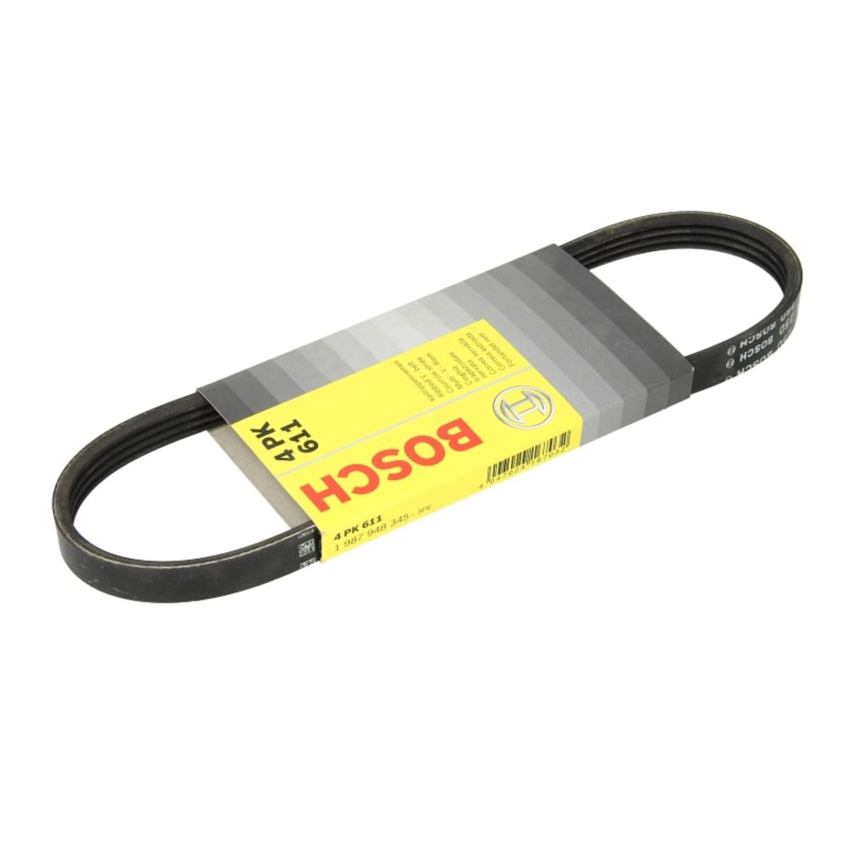 Bosch 1 987 948 345 Keilrippenriemen, Schwarz Bosch 1 987 948 345 Keilrippenriemen, Schwarz von Bosch