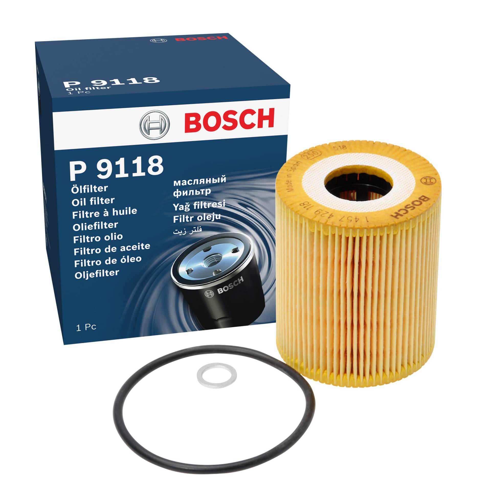 Bosch P9118 - Ölfilter Auto von Bosch Automotive