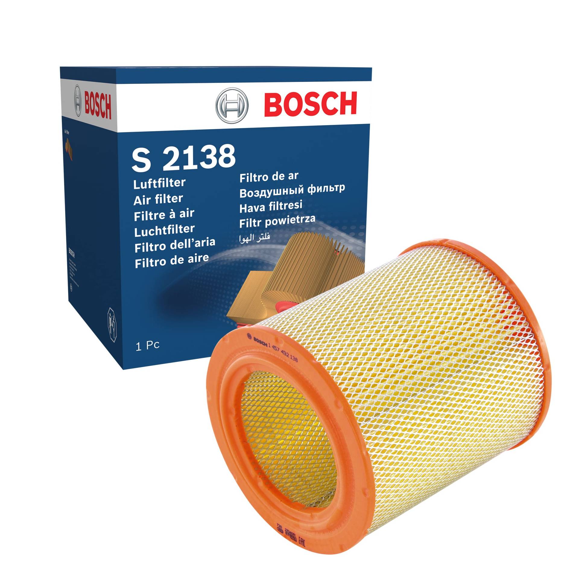 Bosch S2138 - Luftfilter Auto von Bosch Automotive