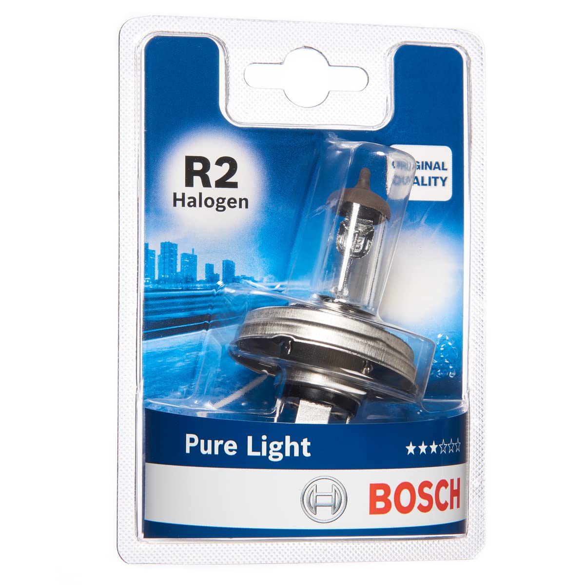 Bosch R2 Halogen Pure Light Lampe - 12 V 45/40 W P45t - 1 Stück Bosch R2 Halogen Pure Light Lampe - 12 V 45/40 W P45t - 1 Stück von Bosch Automotive