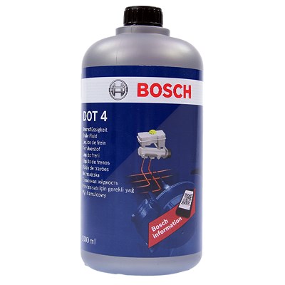 Bosch 1x 1 Liter Bremsflüssigkeit DOT4 [Hersteller-Nr. 1987479107] von Bosch