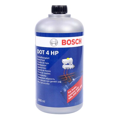 Bosch 1 L DOT 4 HP Bremsflüssigkeit [Hersteller-Nr. 1987479113] von Bosch