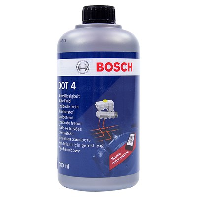 Bosch 1x 500ml Bremsflüssigkeit DOT4 [Hersteller-Nr. 1987479106] von Bosch