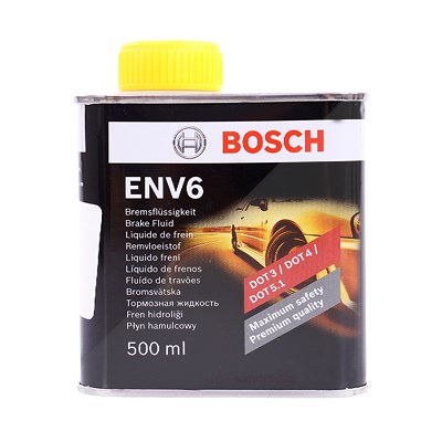 Bosch 1x 500ml Bremsflüssigkeit ENV6 [Hersteller-Nr. 1987479206] von Bosch