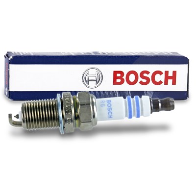 Bosch 1x Zündkerze Doppelplatin FR7KPP33U+ [Hersteller-Nr. 0242236544] für Audi, Bentley, Chrysler, Ford, Honda, Hyundai, Infiniti, Kia, Land Rover, L von Bosch