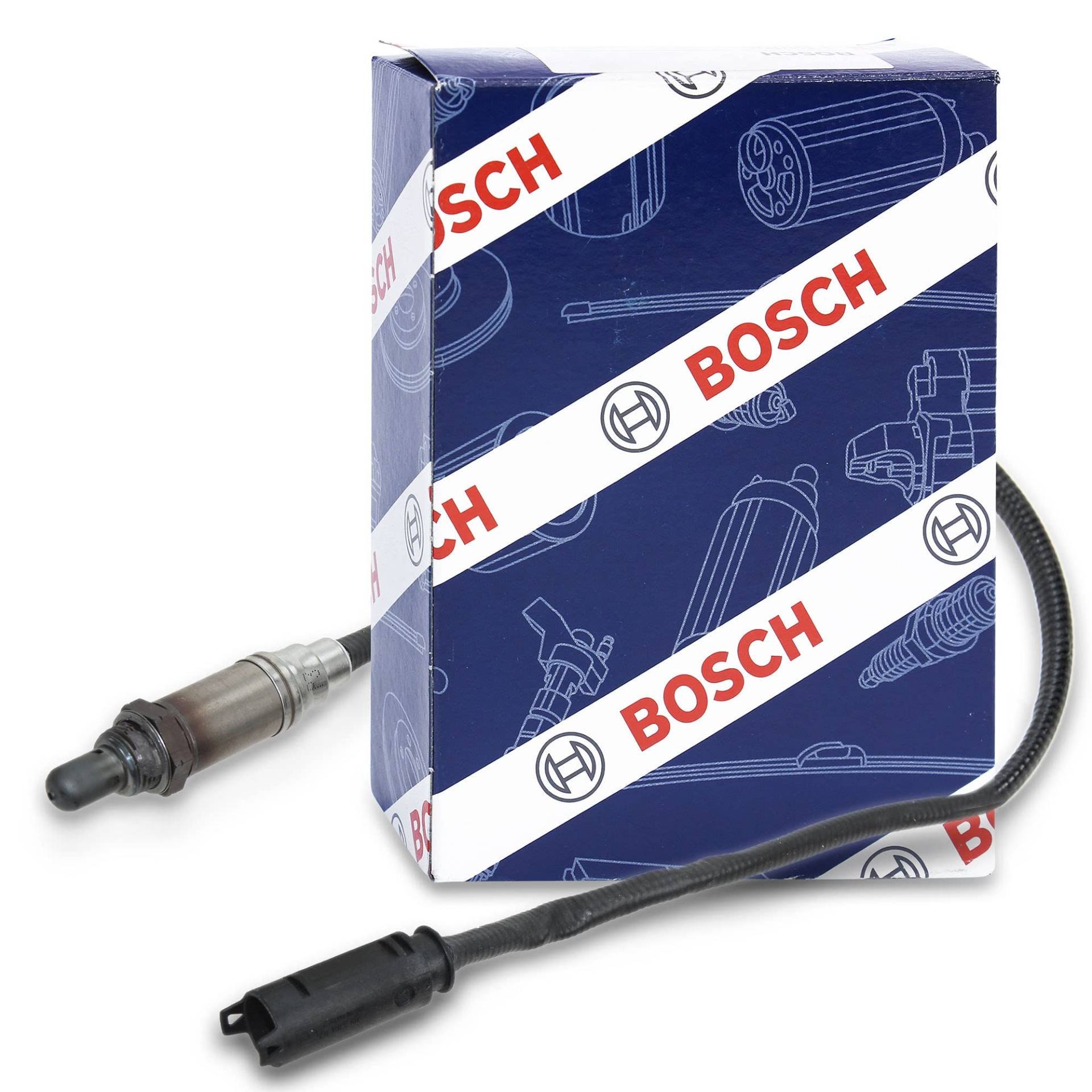 Bosch 0258003561 - Lambdasonde mit fahrzeugspezifischem Stecker von Bosch Automotive