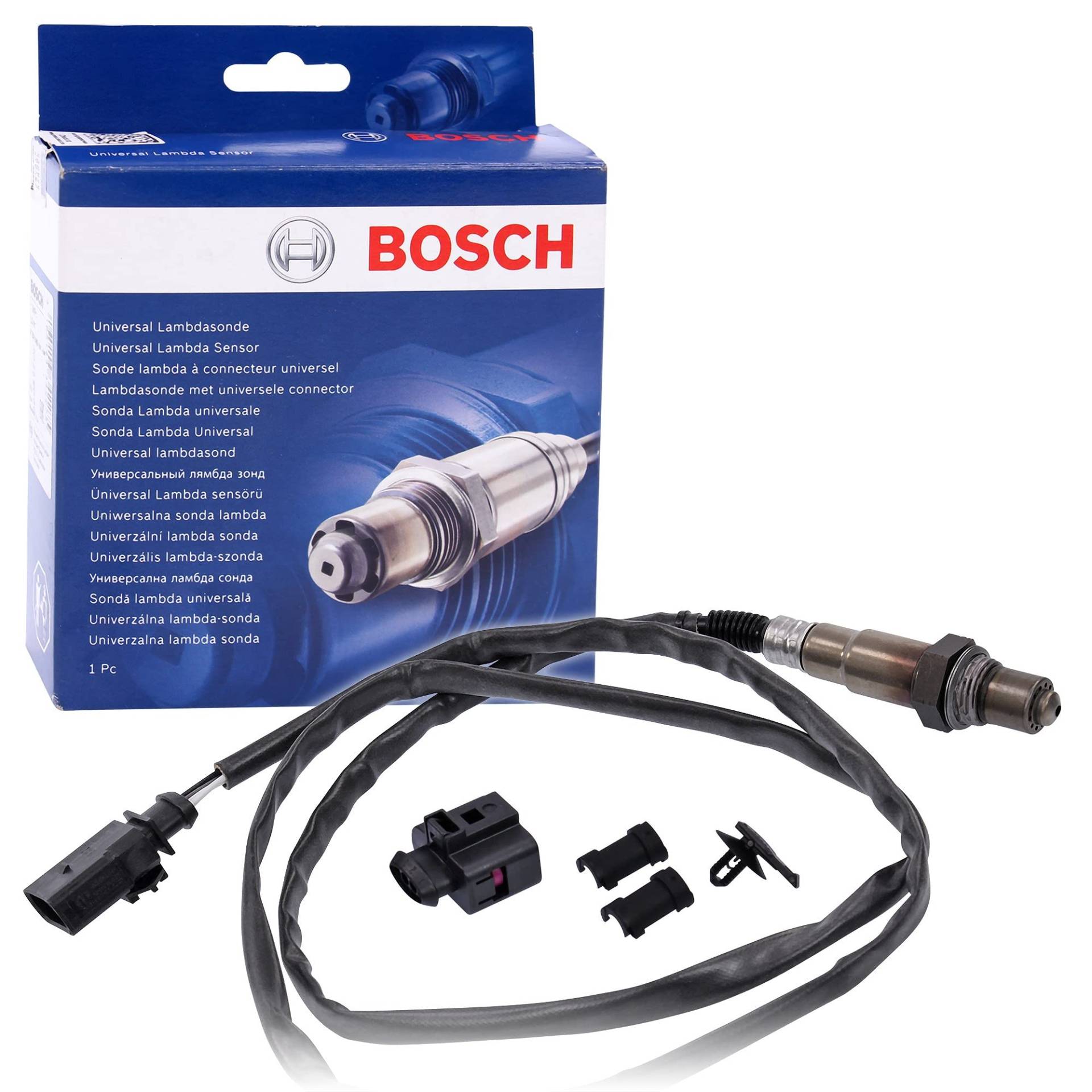 Bosch 0258006986 - Lambdasonde mit fahrzeugspezifischem Stecker von Bosch Automotive