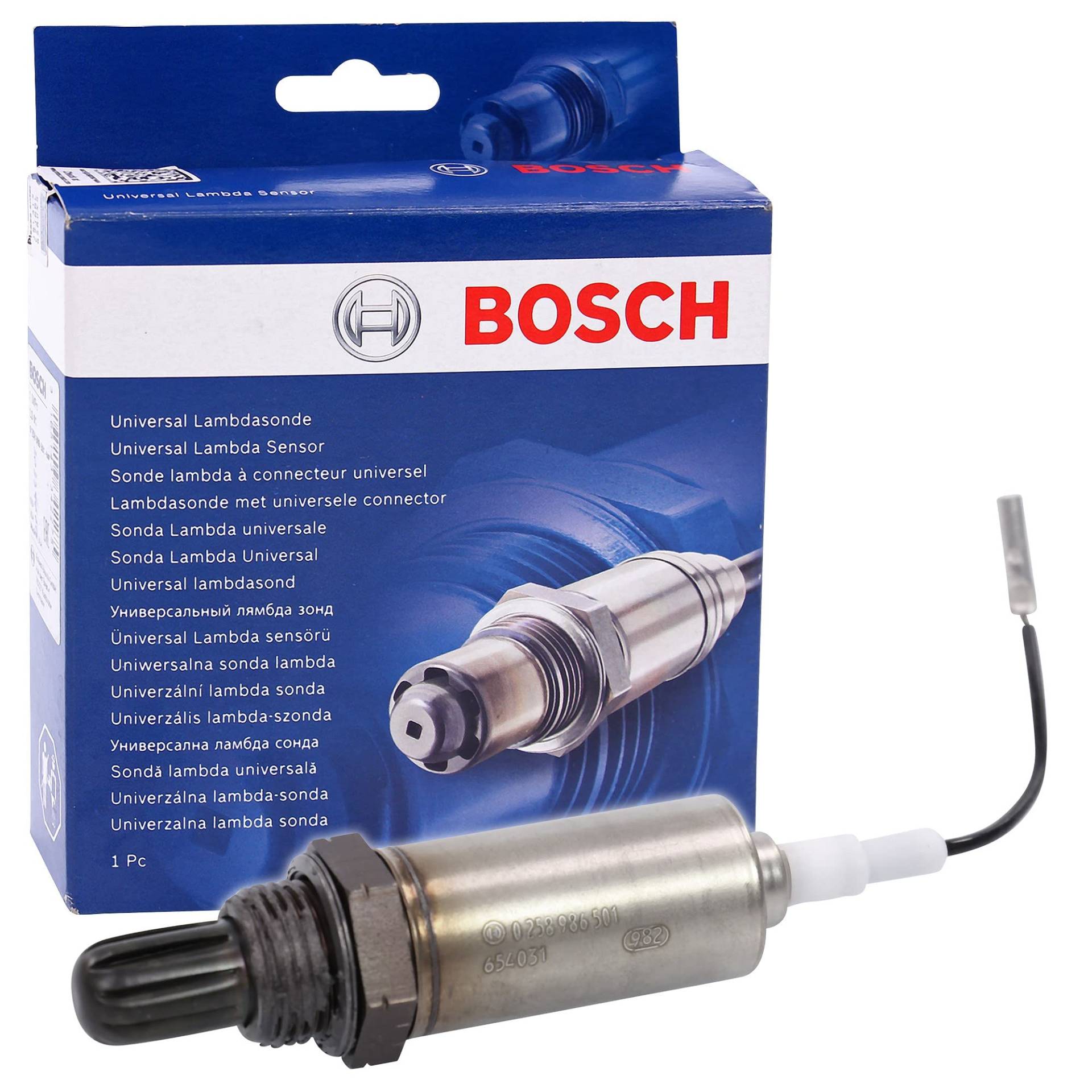 Bosch 0258986501 - Universal Lambdasonde mit patentierter Bosch-Steckverbindung von Bosch Automotive