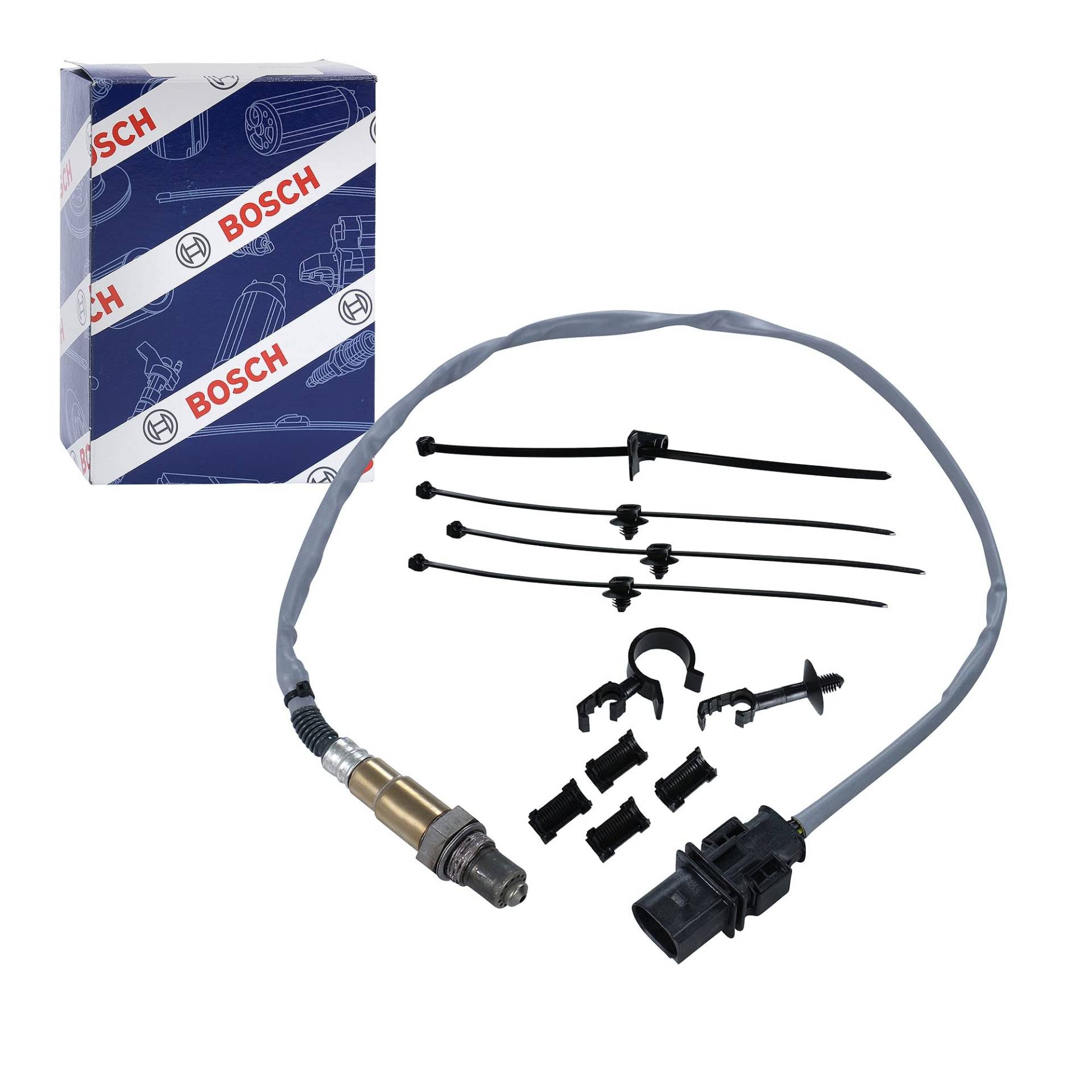 Bosch 0281004148 - Lambdasonde mit fahrzeugspezifischem Stecker von Bosch Automotive