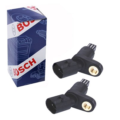Bosch 2x ABS-Sensor Hinterachse beidseitig für Audi, Seat, Skoda, VW Bosch 2x ABS-Sensor Hinterachse beidseitig für Audi, Seat, Skoda, VW von Bosch