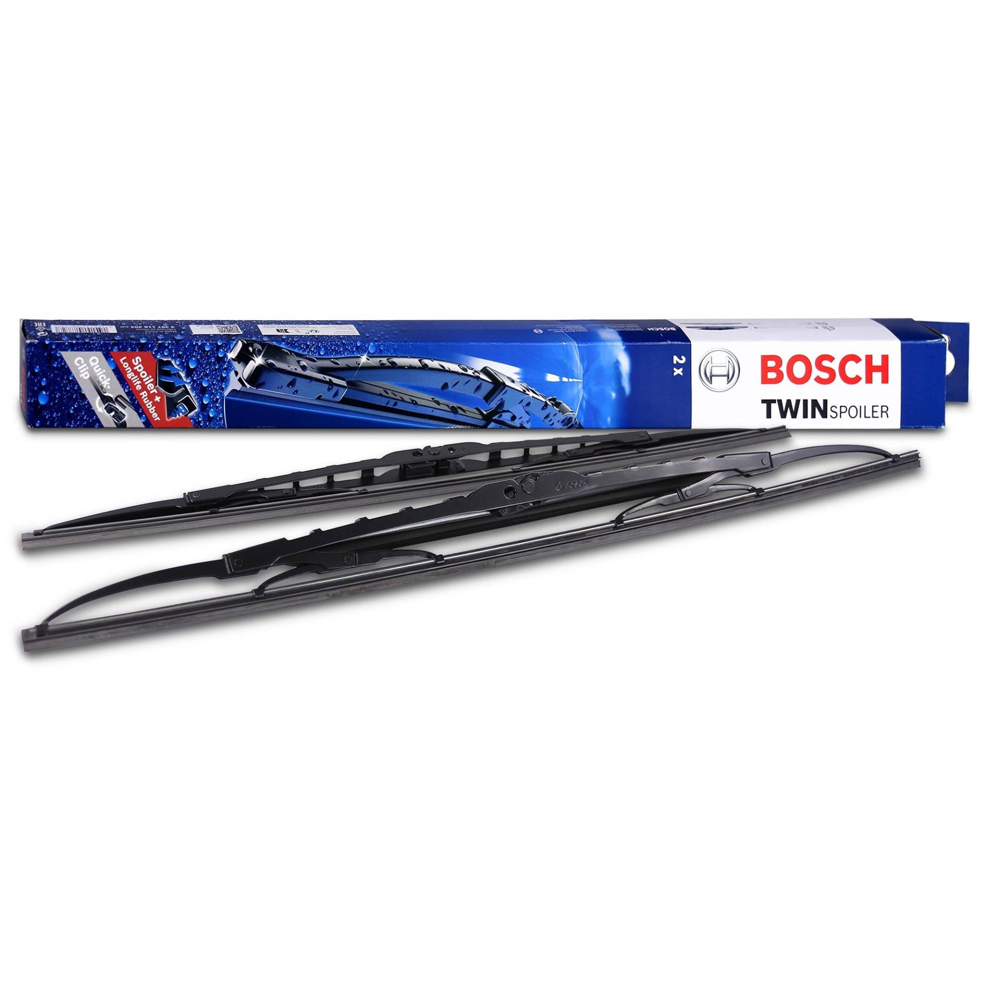 Bosch 3 397 001 424 Wischblatt Twin Spoiler 280S, 530/475 mm von Bosch Automotive