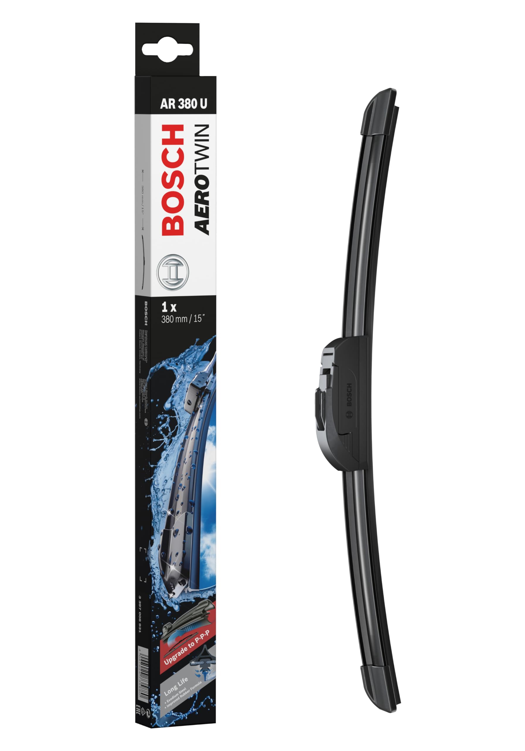 Bosch Scheibenwischer Aerotwin AR380U, Länge: 380mm–einzelner Scheibenwischer für Frontscheibe Bosch Scheibenwischer Aerotwin AR380U, Länge: 380mm–einzelner Scheibenwischer für Frontscheibe von Bosch