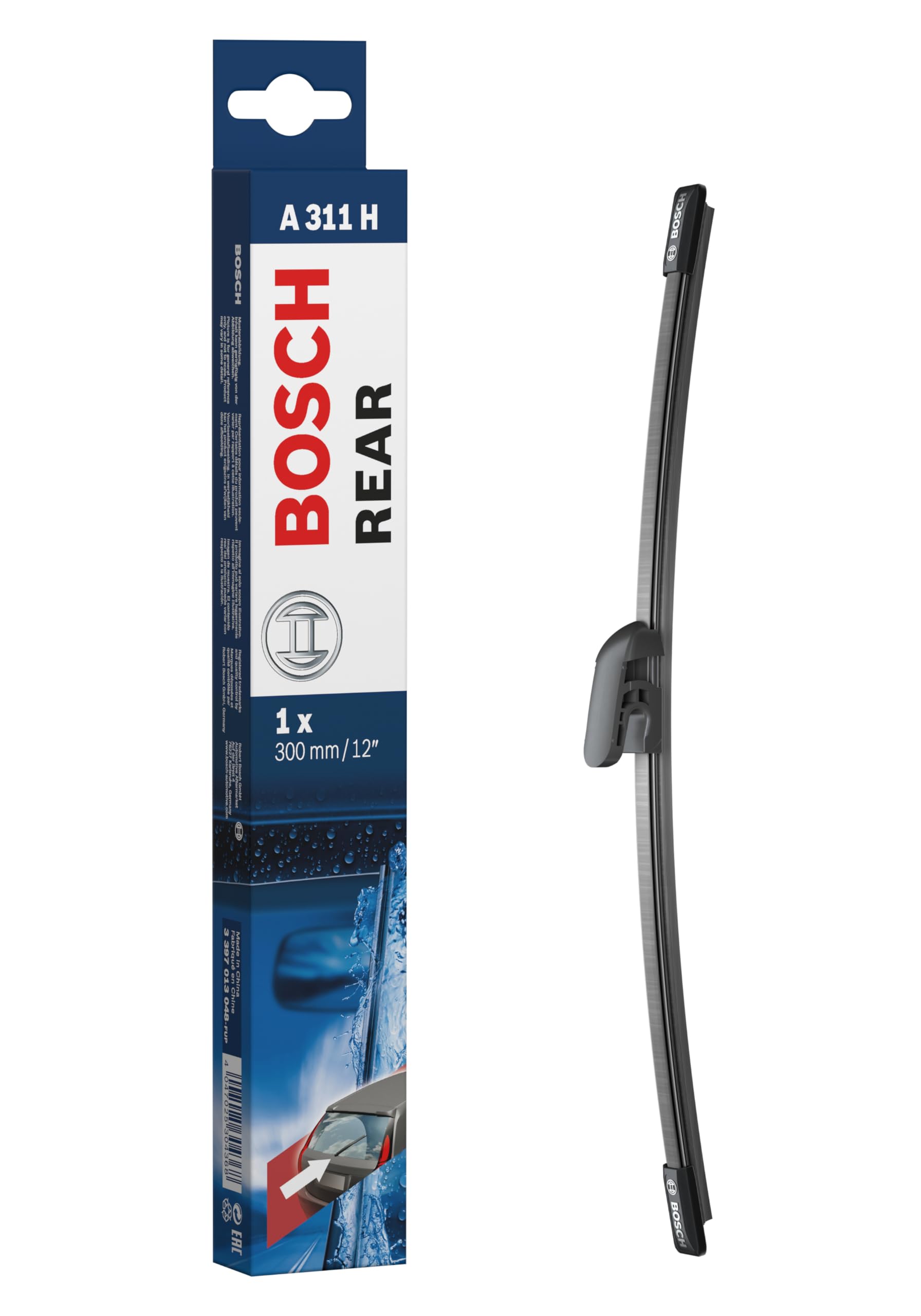 Bosch Scheibenwischer Rear A311H, Länge: 300mm – Scheibenwischer für Heckscheibe Bosch Scheibenwischer Rear A311H, Länge: 300mm – Scheibenwischer für Heckscheibe von Bosch
