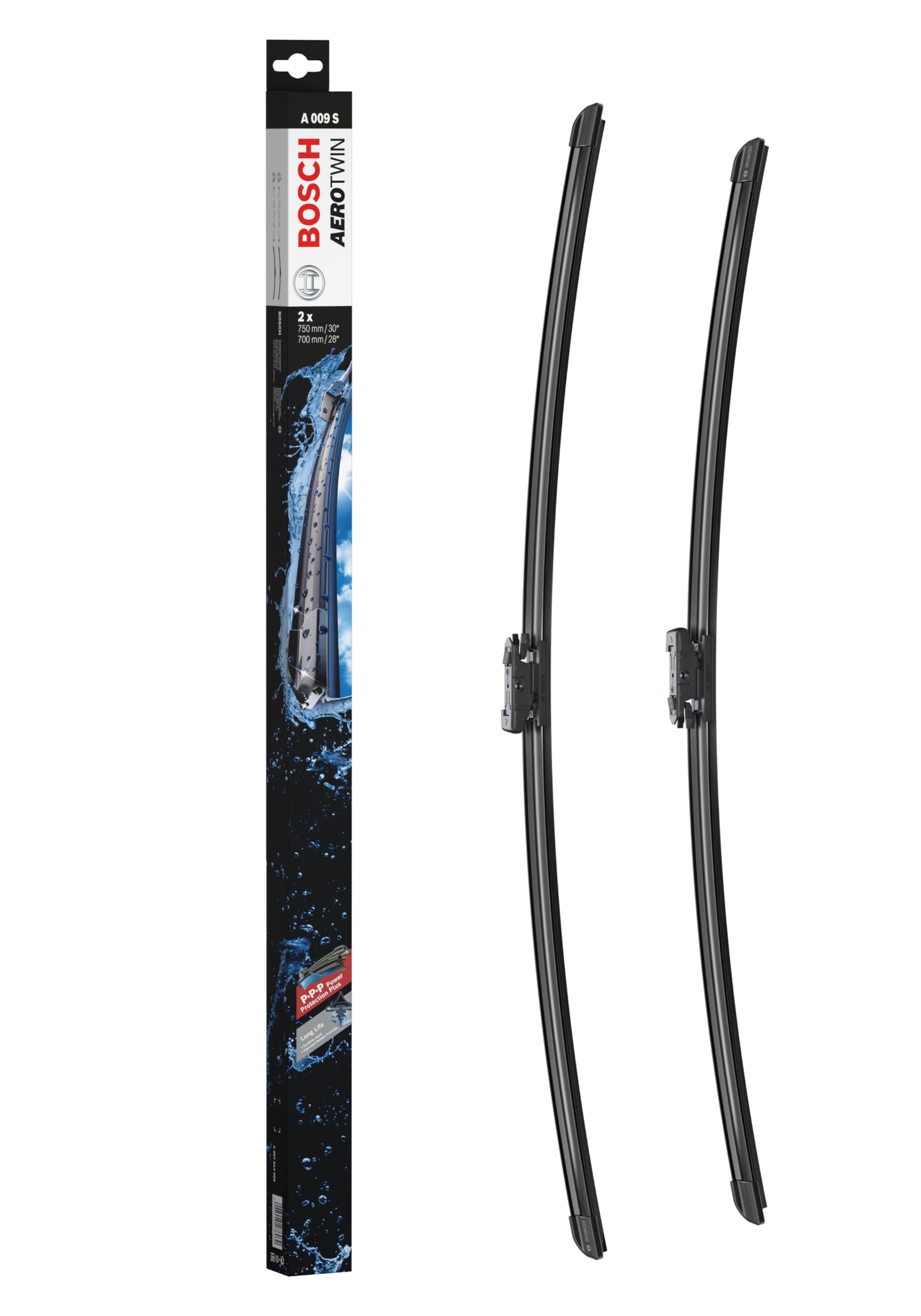 Bosch Scheibenwischer Aerotwin A009S, Länge: 750mm/700mm – Set für Frontscheibe Bosch Scheibenwischer Aerotwin A009S, Länge: 750mm/700mm – Set für Frontscheibe von Bosch
