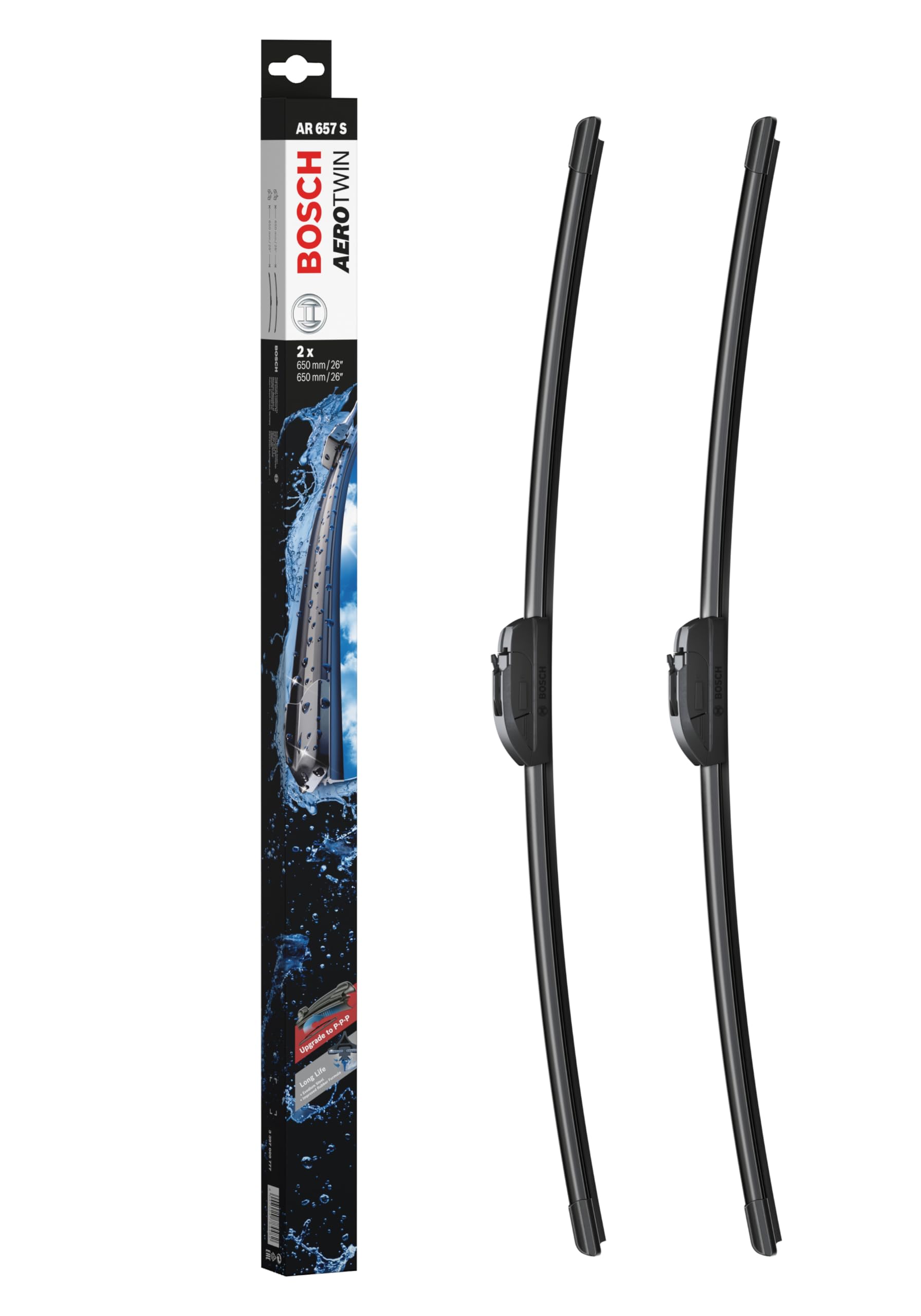Bosch Scheibenwischer Aerotwin AR657S, Länge: 650mm/650mm – Set für Frontscheibe Bosch Scheibenwischer Aerotwin AR657S, Länge: 650mm/650mm – Set für Frontscheibe von Bosch