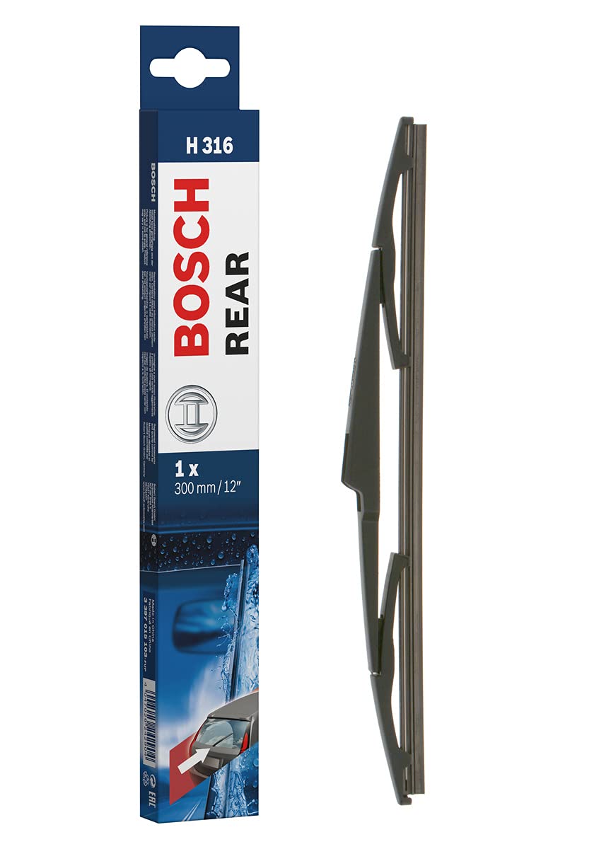Bosch Scheibenwischer Rear H316, Länge: 300mm − Scheibenwischer für Heckscheibe Bosch Scheibenwischer Rear H316, Länge: 300mm − Scheibenwischer für Heckscheibe von Bosch Automotive