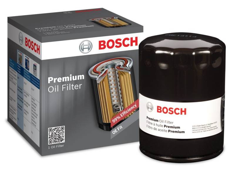 Bosch 3422 Premium FILTECH Ölfilter für Select Chrysler, Dodge, Ford Edge, Escape, Escort, Flex, Focus, F-150, Mustang, Jeep + mehr von BOSCH