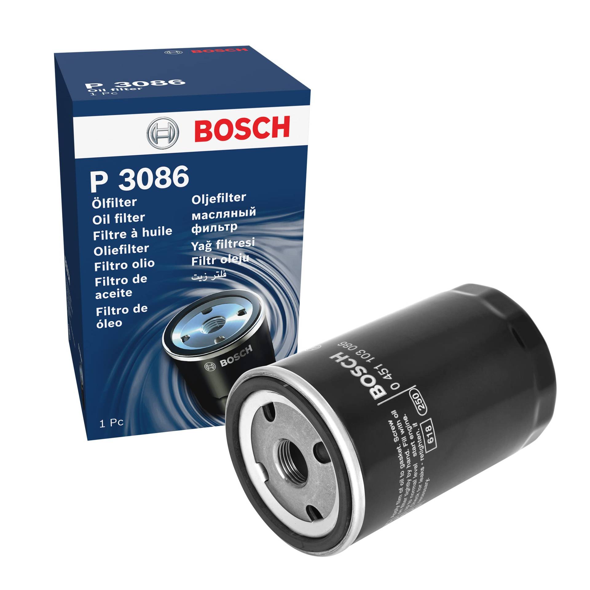 Bosch P3086 - Ölfilter Auto von Bosch Automotive