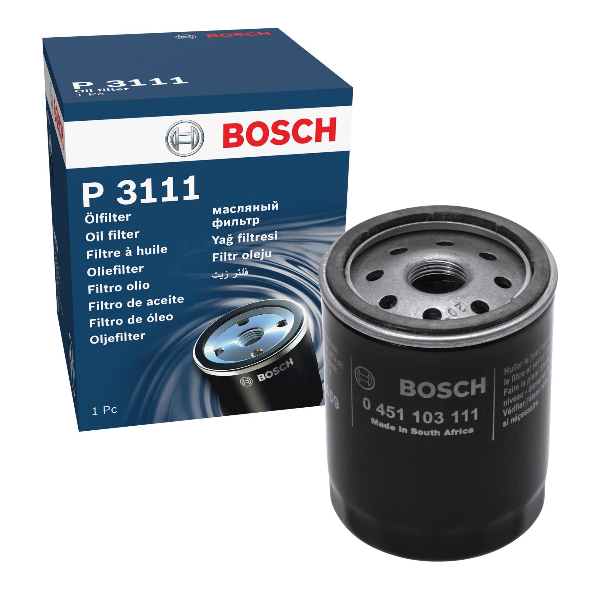 Bosch P3111 - Ölfilter Auto von Bosch Automotive
