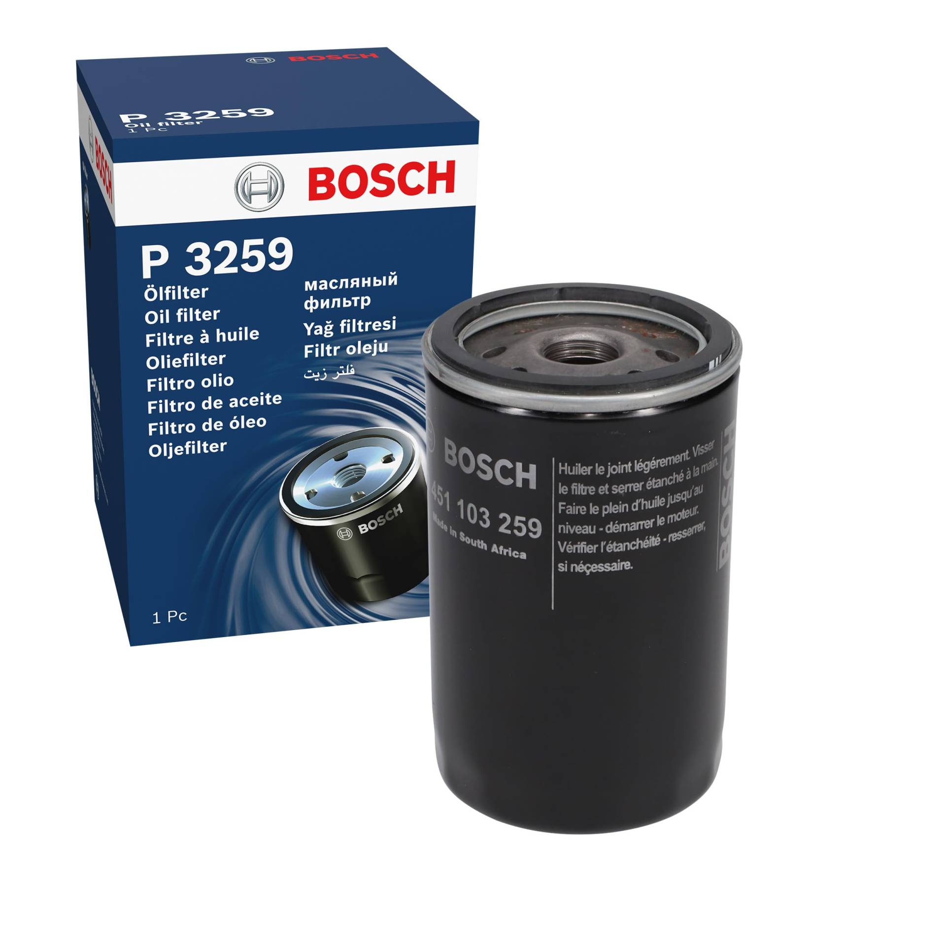 Bosch P3259 - Ölfilter Auto von LIQUI MOLY