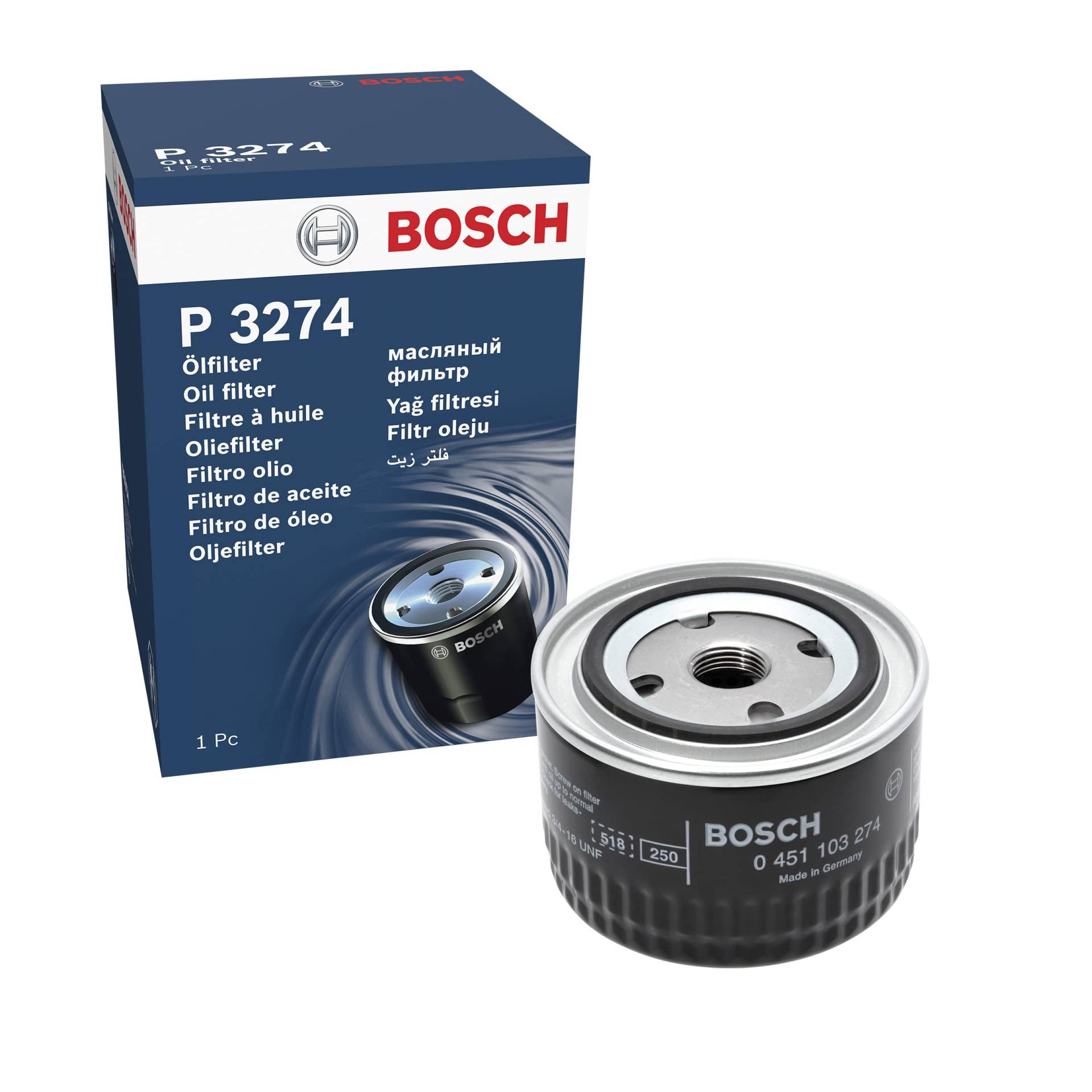 Bosch P3274 - Ölfilter Auto von Bosch Automotive