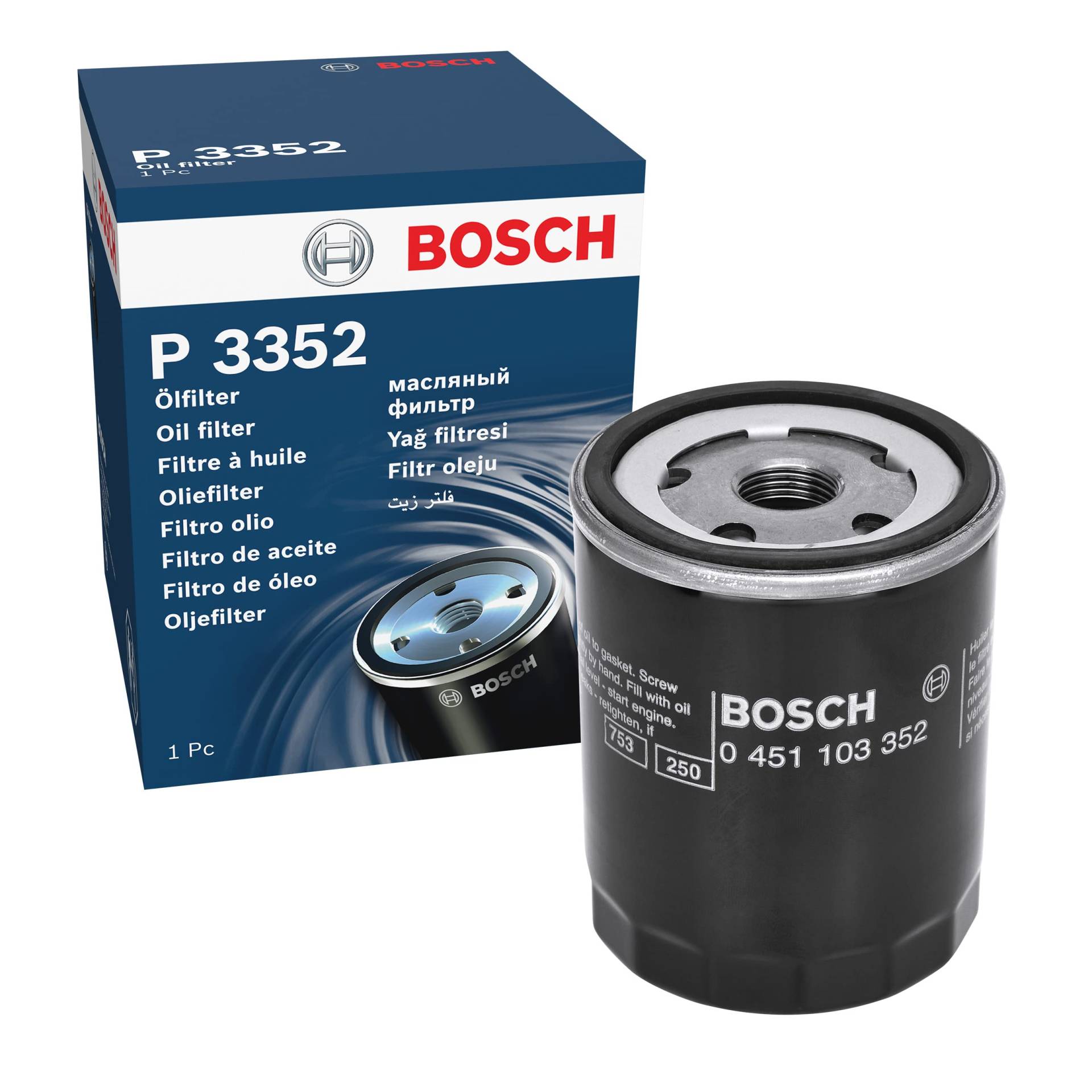 Bosch P3352 - Ölfilter Auto von Bosch Automotive