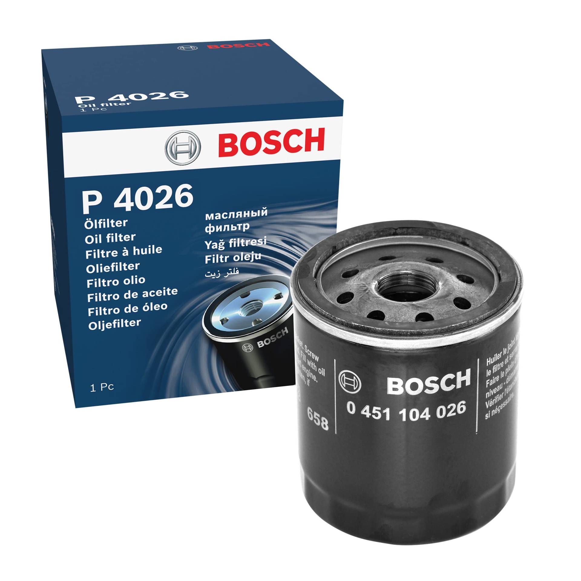 Bosch P4026 - Ölfilter Auto von Bosch Automotive
