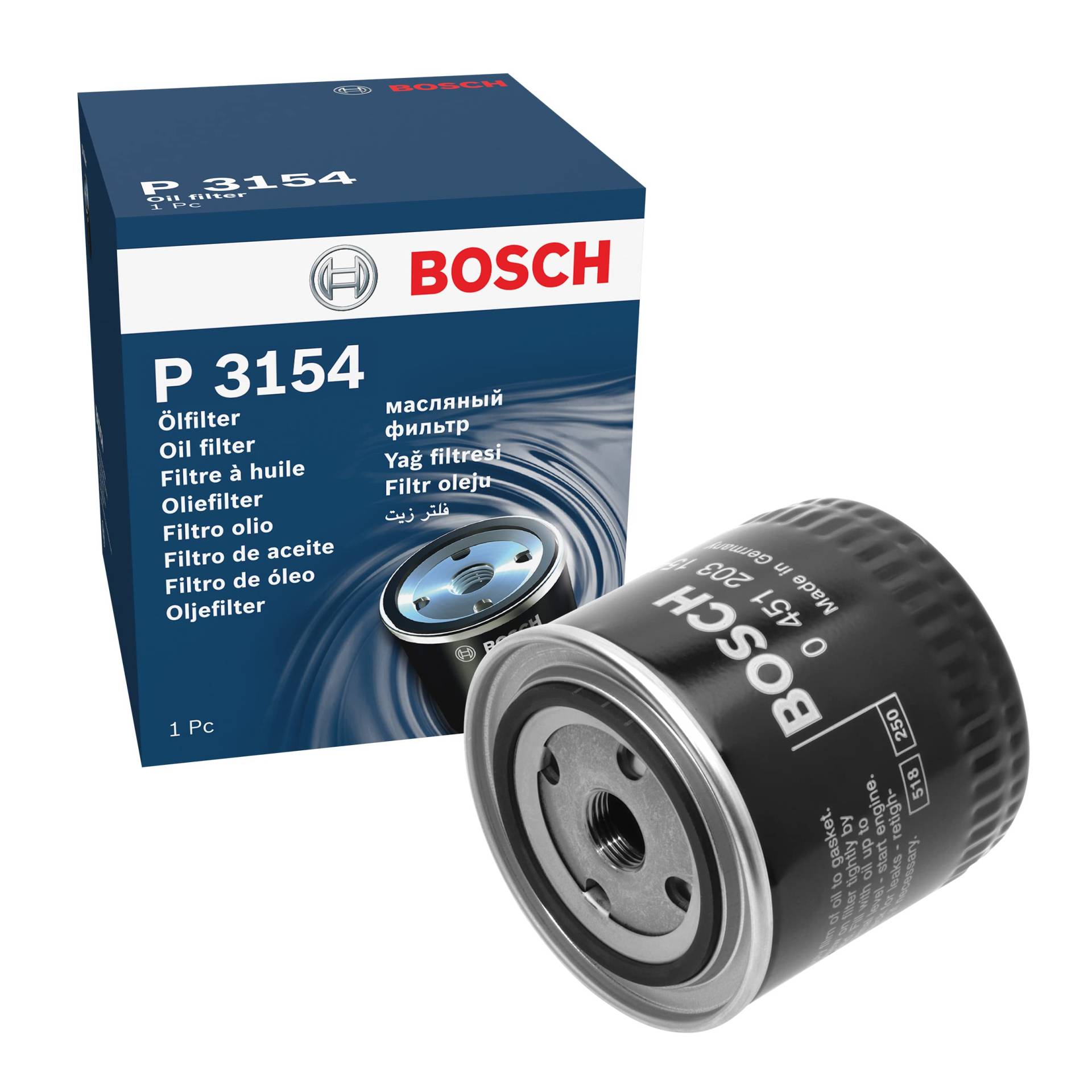 Bosch P3154 - Ölfilter Auto von Bosch Automotive