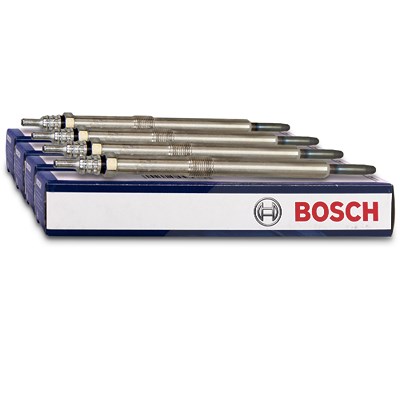 Bosch 4x Glühkerze Duraterm GLP057 für Nissan, Opel, Renault von Bosch