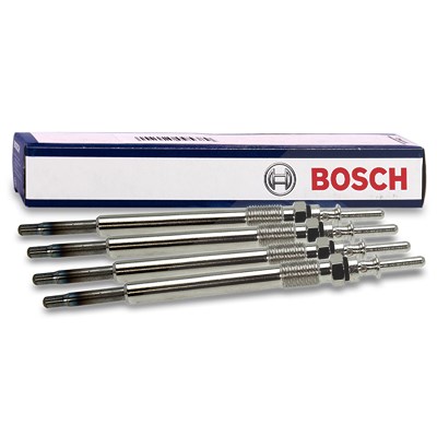 Bosch 4x Glühkerze Duraterm GLP202/GLP202-HS für Mercedes-Benz von Bosch