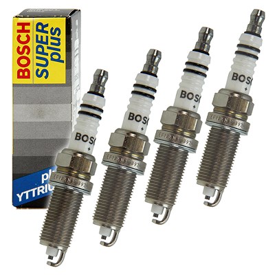 Bosch 4x Zündkerze für Audi, Seat, Skoda, VW Bosch 4x Zündkerze für Audi, Seat, Skoda, VW von Bosch