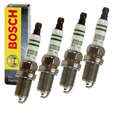 Bosch 4x Zündkerze FQR8DE für Mercedes-Benz Bosch 4x Zündkerze FQR8DE für Mercedes-Benz von Bosch