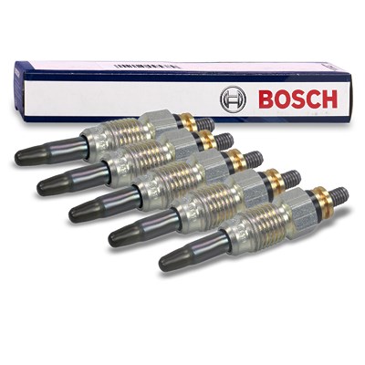 Bosch 5x Glühkerze Duraterm GLP002 [Hersteller-Nr. 0250201032] für Audi, Volvo, VW von Bosch