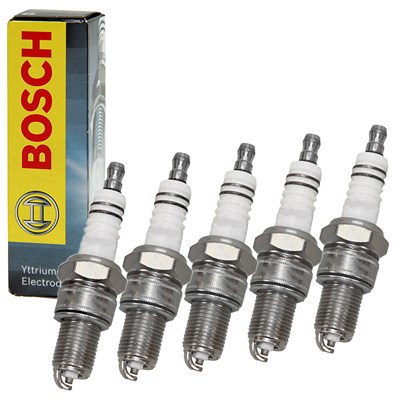 Bosch 5x Zündkerze für Audi, Caterham, Ferrari, Fiat, Ford, Ginetta, Lancia, Mg, Mitsubishi, Moskvich, Reliant, Rover, Suzuki, VW, Zaz Bosch 5x Zündkerze für Audi, Caterham, Ferrari, Fiat, Ford, Ginetta, Lancia, Mg, Mitsubishi, Moskvich, Reliant, Rover, Suzuki, VW, Zaz von Bosch