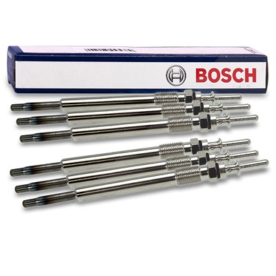 Bosch 6x Glühkerze Duraterm GLP202/GLP202-HS für Chrysler, Jeep, Mercedes-Benz von Bosch