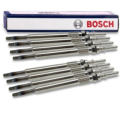 Bosch 8x Glühkerze Duraterm GLP202/GLP202-HS für Mercedes-Benz von Bosch