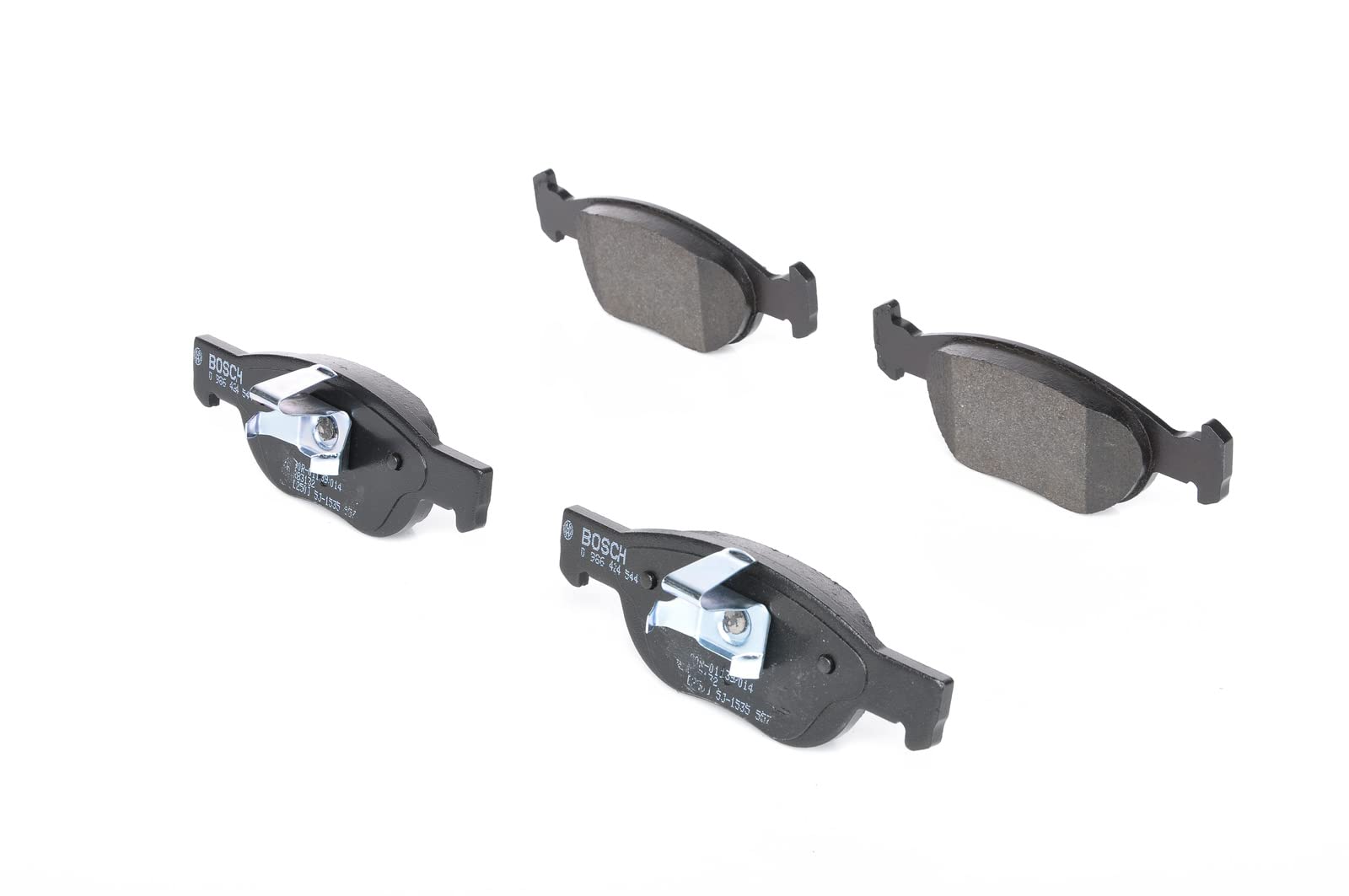 Bosch BP295 Bremsbeläge - Vorderachse - ECE-R90 Zertifizierung - vier Bremsbeläge pro Set Bosch BP295 Bremsbeläge - Vorderachse - ECE-R90 Zertifizierung - vier Bremsbeläge pro Set von Bosch Automotive