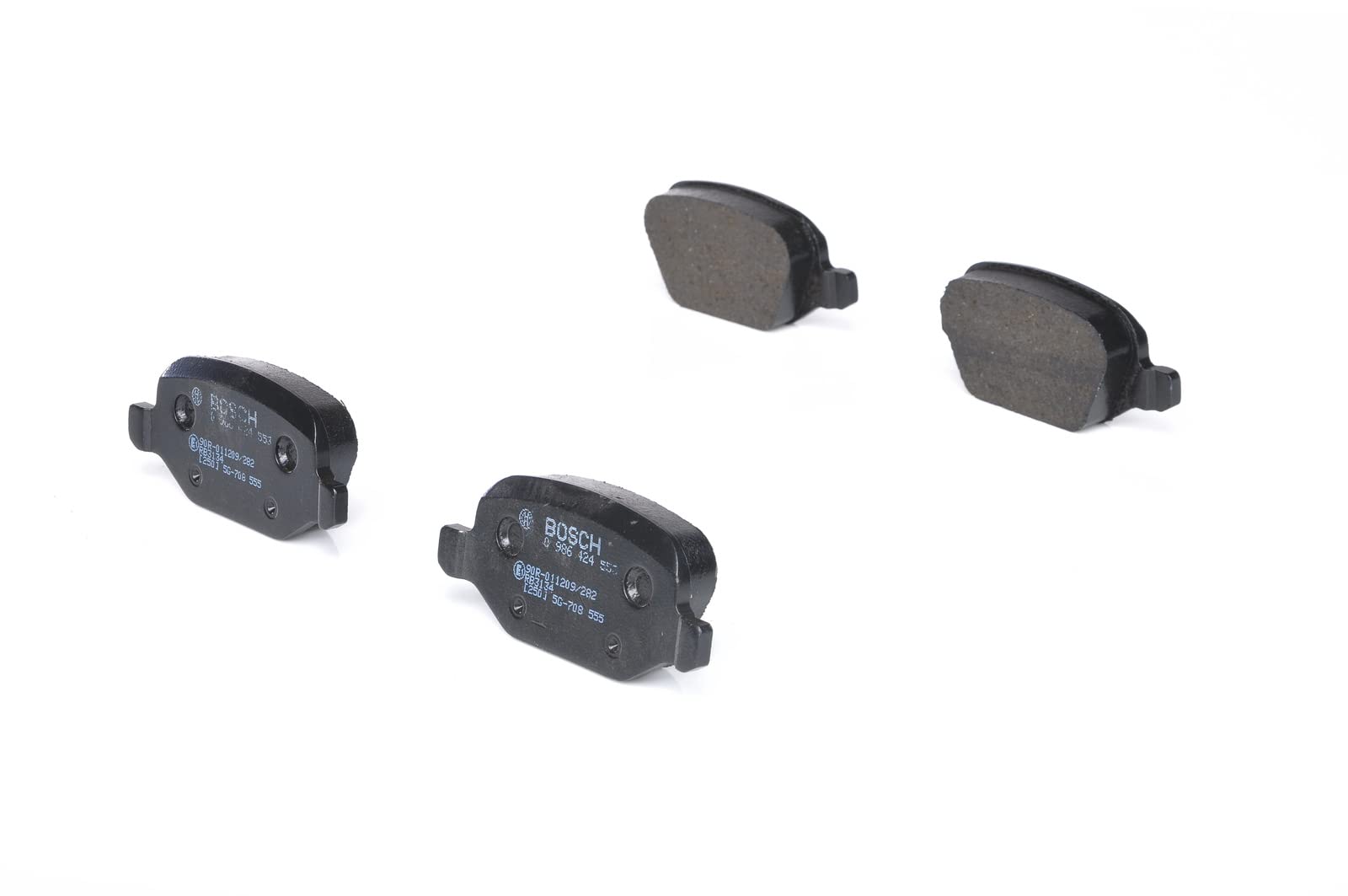 Bosch BP302 Bremsbeläge - Hinterachse - ECE-R90 Zertifizierung - vier Bremsbeläge pro Set Bosch BP302 Bremsbeläge - Hinterachse - ECE-R90 Zertifizierung - vier Bremsbeläge pro Set von Bosch Automotive