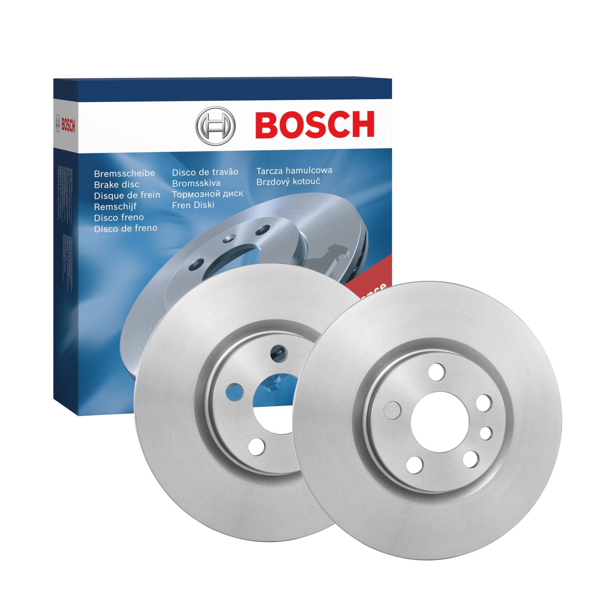 Bosch BD715 Bremsscheiben - Vorderachse - ECE-R90 Zertifizierung - zwei Bremsscheiben pro Set von Bosch Automotive