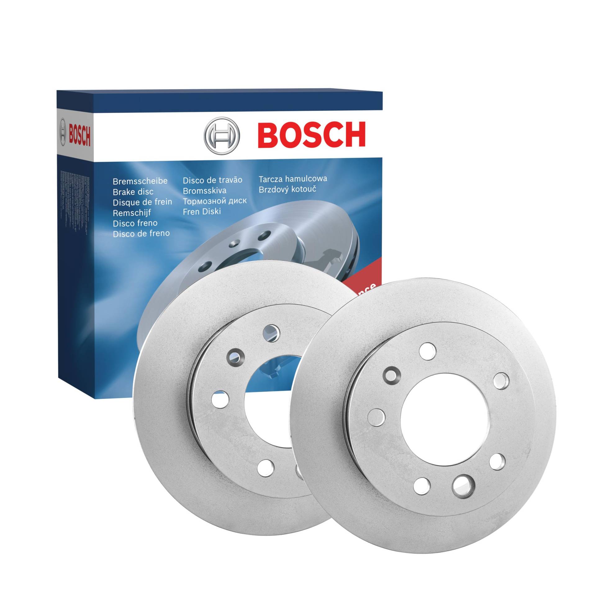 Bosch BD749 Bremsscheiben - Vorderachse - ECE-R90 Zertifizierung - zwei Bremsscheiben pro Set von Bosch Automotive