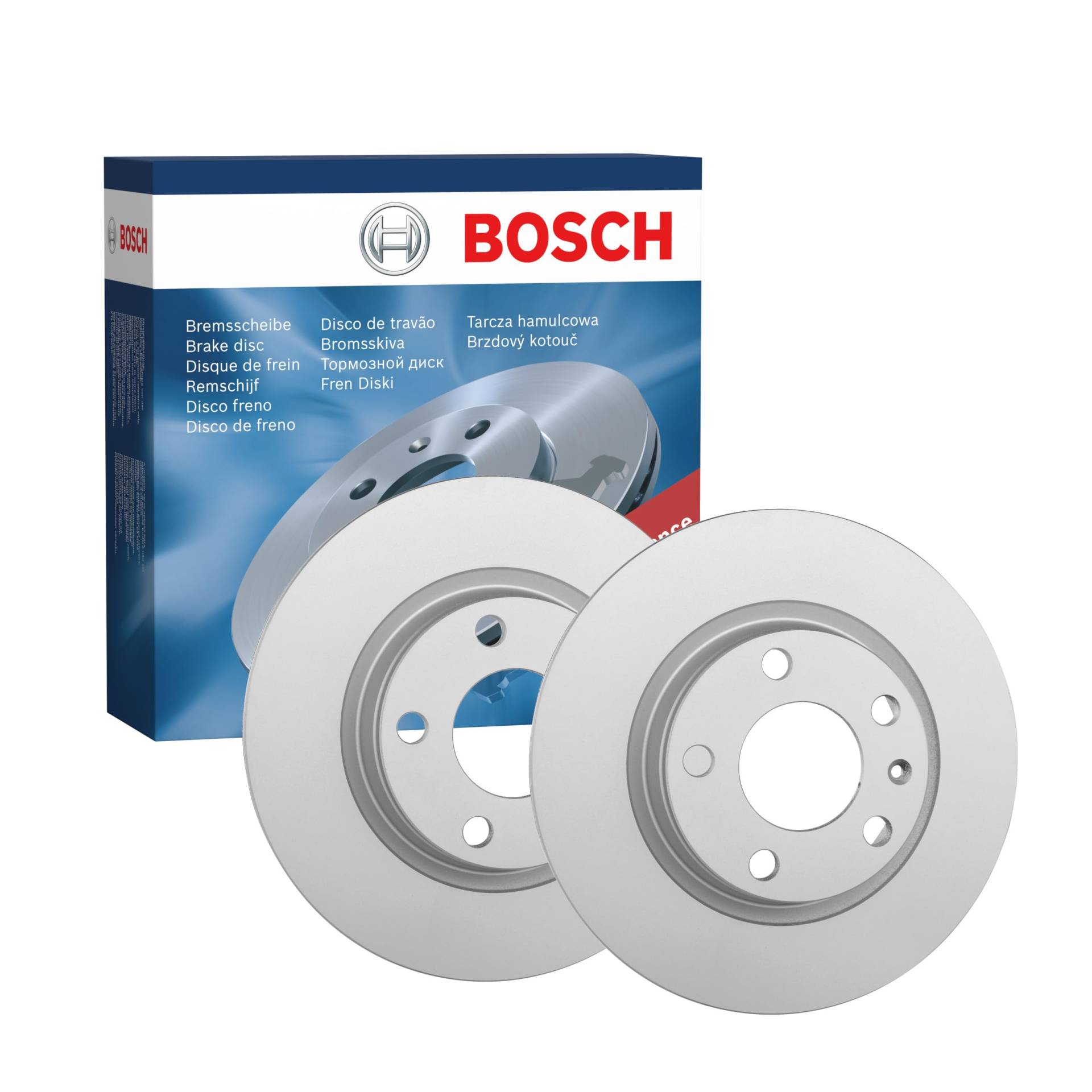 Bosch BD768 Bremsscheiben - Vorderachse - ECE-R90 Zertifizierung - zwei Bremsscheiben pro Set von Bosch Automotive