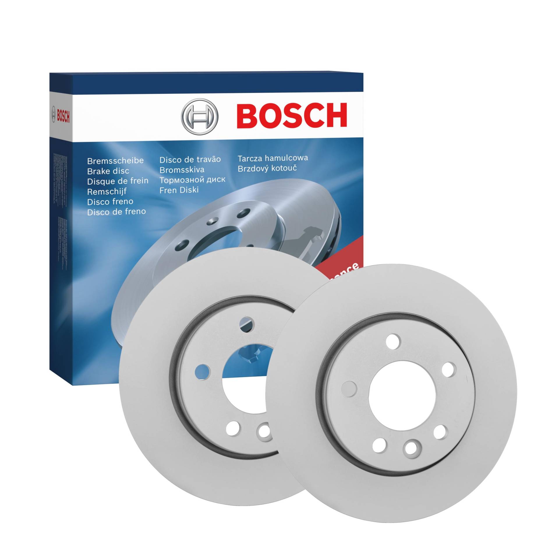 Bosch BD1027 Bremsscheiben - Hinterachse - ECE-R90 Zertifizierung - zwei Bremsscheiben pro Set von Bosch Automotive