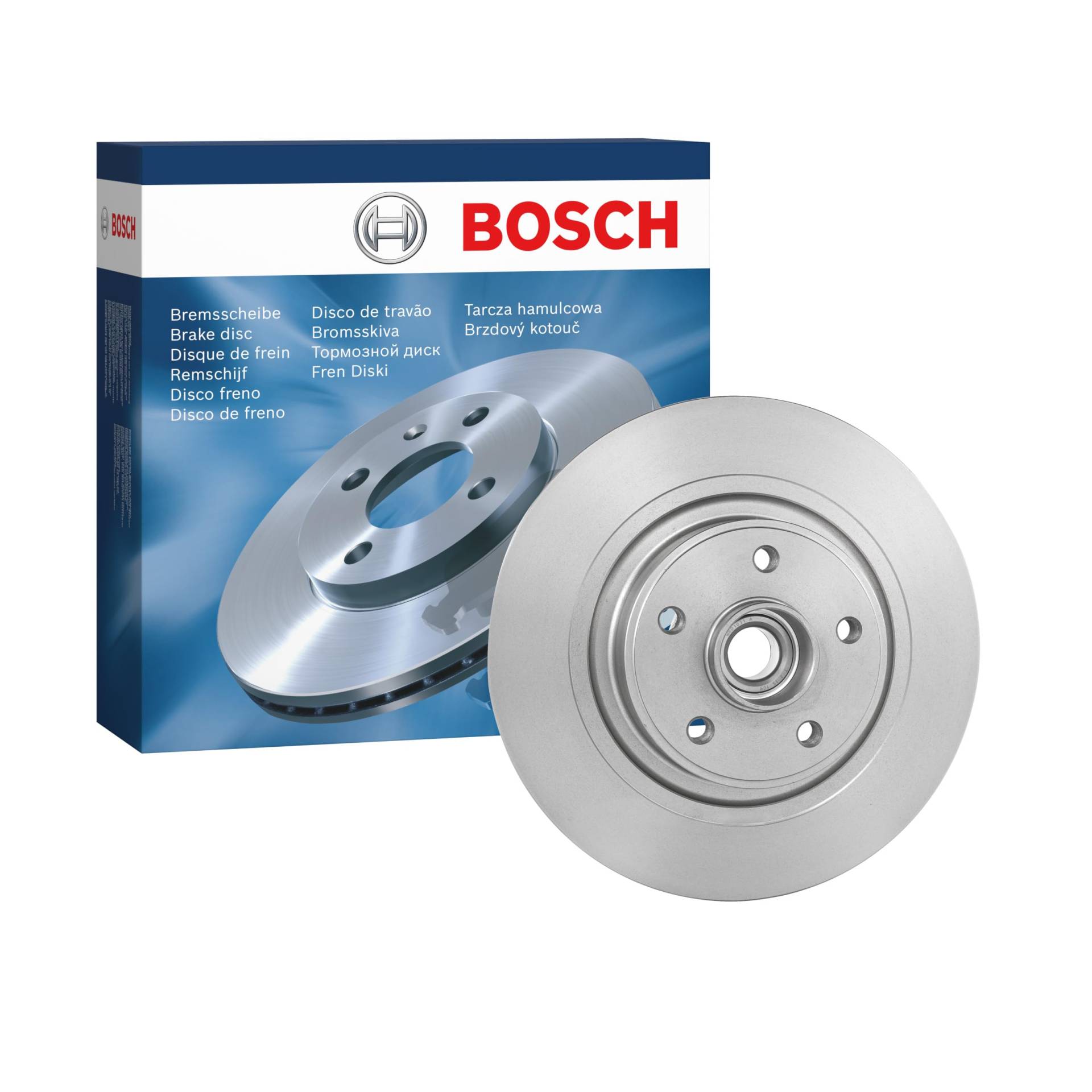 Bosch BD1125 Bremsscheiben mit Radlager - Hinterachse - ECE-R90 Zertifizierung - eine Bremsscheibe von Bosch Automotive